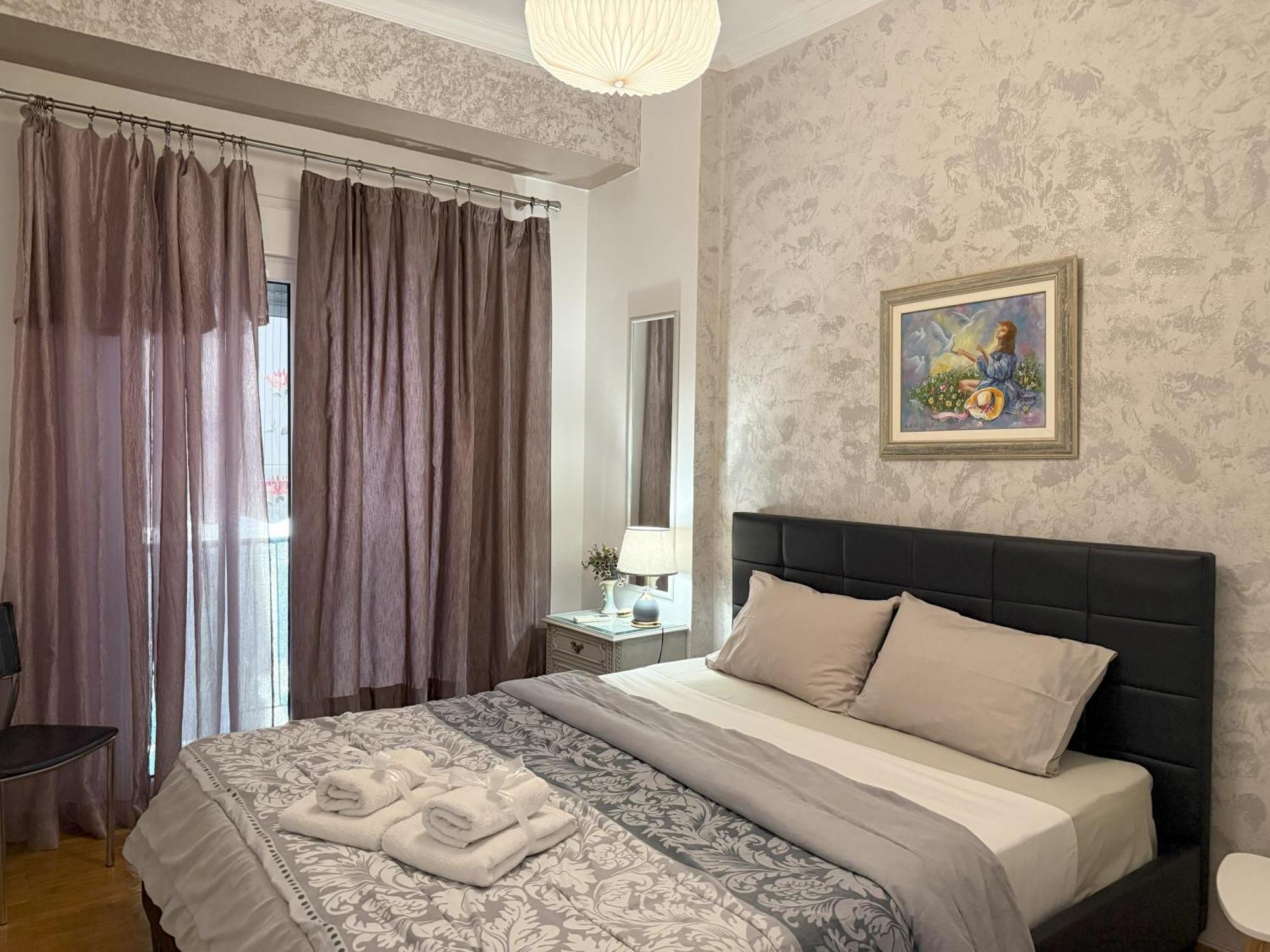2 Bedrooms Apartment Center Of Athens 4 Min Subway Εξωτερικό φωτογραφία
